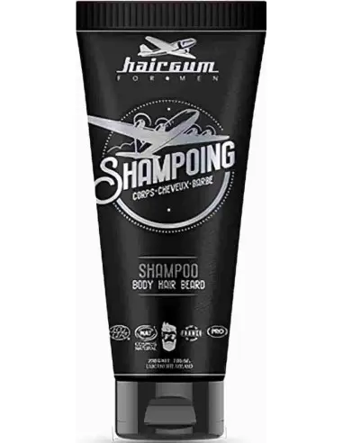 Σαμπουάν για Σώμα, Μαλλιά και Γένια Hairgum 200ml 12357 Hairgum