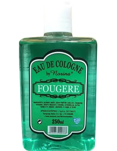 Norina Eau de Cologne Fougere 250ml 1958 Norina Cosmetics