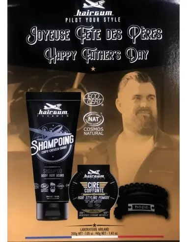 Happy Father's Day With HairGum Shampoo200ml Plus Pomade 40ml Plus Bracelet Disc-12404 Hairgum Father's Day €0.00 product_red...