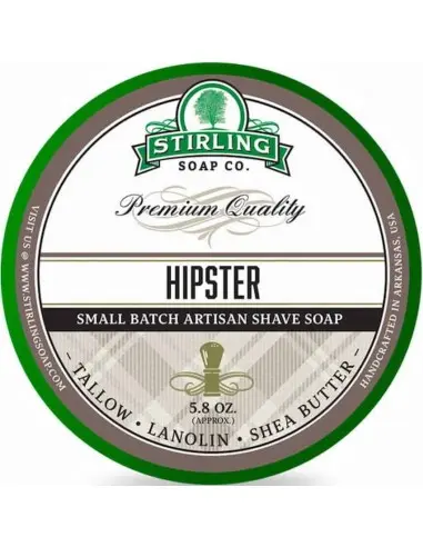 Shaving Soap Hipster Stirling 170ml 12487 Stirling Traditional Shaving Soaps €19.00 €15.32