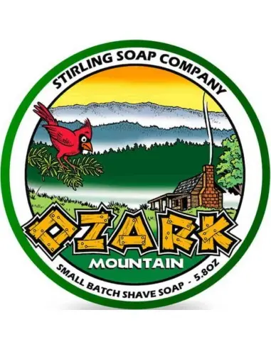 Shaving Soap Ozark Stirling 170ml 12491 Stirling Traditional Shaving Soaps €19.00 €15.32
