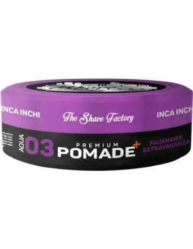 Hair Pomade With Inca Inchi Oil Strong Hold 03 The Shave Factory 150ml 12496 Shave Factory Strong Pomade €9.90 €7.98