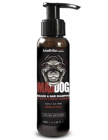 The Goodfellas Smile Maddog Beard And Hair Shampoo 100ml 6898 The Goodfellas Smile Shampoo €10.00 product_reduction_percent€8.06