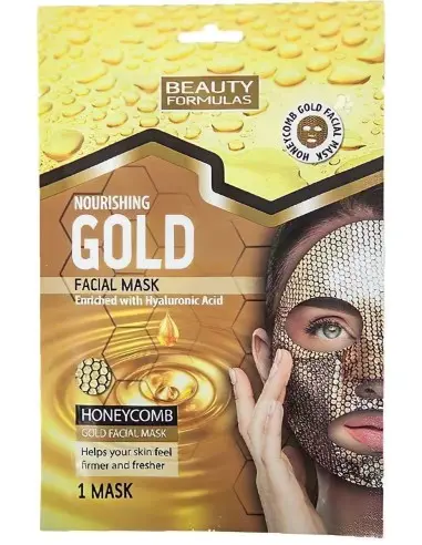 Beauty Formulas Nourishing Gold Facial 1 Mask 8415 Beauty Formulas