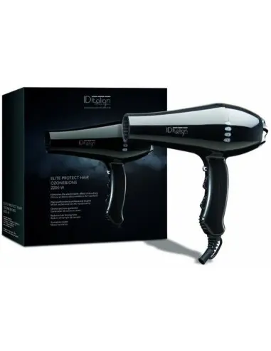 Πιστολάκι Μαλλιών Elite Protect Hair Ozone And Ions 2200W ID Italian Μαύρο 12585 ID Italian