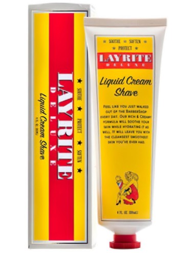 Liquid Shave Cream Layrite Deluxe 118ml 7019 Layrite Κρέμες Ξυρίσματος €21.67 -20%€17.48