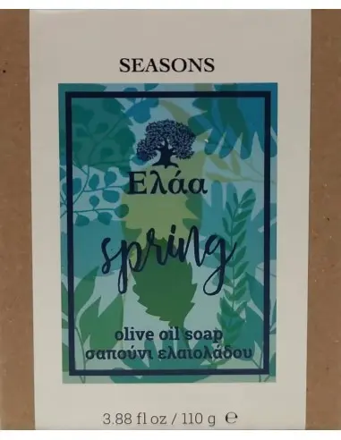 Σαπούνι ελαιόλαδου Spring Seasons ELAA 110γρ 12618 Elaa