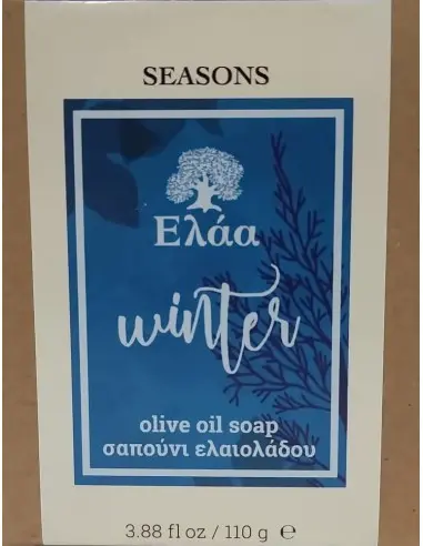 Olive Oil Soap Winter Seasons ELAA 110gr 12621 Elaa Traditional olive oil soaps €3.90 €3.15