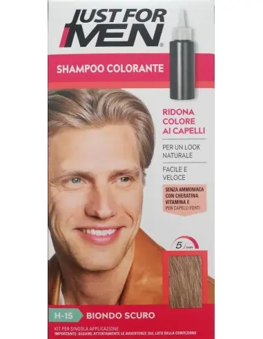 Colour Shampoo Dark Blonde Just For Men H-15 12642 Just For Men Hairdyes For Men €13.60 €10.97