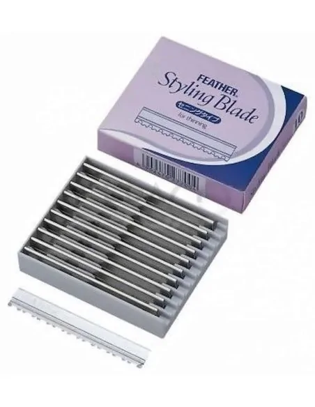 Feather Styling For Thinning 10 Blades 3181 Feather Razor Blades €14.90 product_reduction_percent€12.01