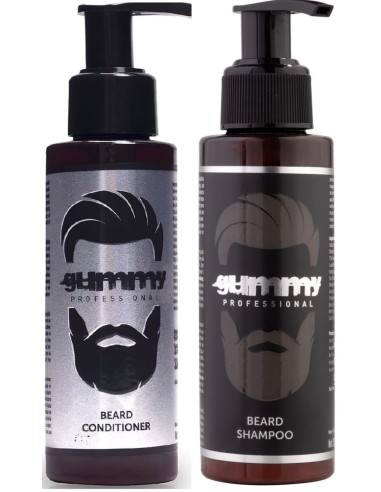 Gummy Pack Beard Shampoo 100ml & Conditioner 100ml 3446 Gummy Προσφορές Για Γένια €7.80 -5%€6.29