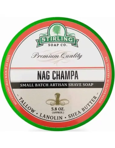 Shaving Soap Nag Champa Stirling 170ml 12692 Stirling Traditional Shaving Soaps €19.00 €15.32