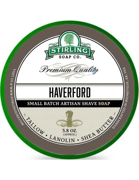 Shaving Soap Haverford Stirling 170ml OfSt-12696 Stirling Traditional Shaving Soaps €19.00 €15.32