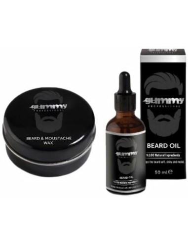 Gummy Pack Beard Oil 50ml & Mustache Wax 20ml 3445 Gummy Beard Offers €22.99 product_reduction_percent€18.54