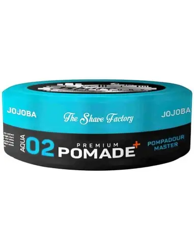 Hair Pomade With with Jojoba Oil 02 The Shave Factory 150ml 12713 Shave Factory Strong Pomade €9.90 €7.98