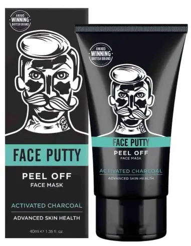 Barber Pro Face Putty Peel-Off Mask με Ενεργό Άνθρακα 40ml 12748 Barber Pro