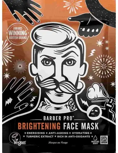 Barber Pro Brightening Face Mask 22ml 12753 Barber Pro Men's Grooming €5.90 product_reduction_percent€4.76