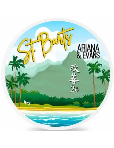 Shaving Soap Ariana & Evans St Barts K2e 113gr OfSt-10321 Ariana & Evans Artisan Shaving Soap €23.00 €18.55