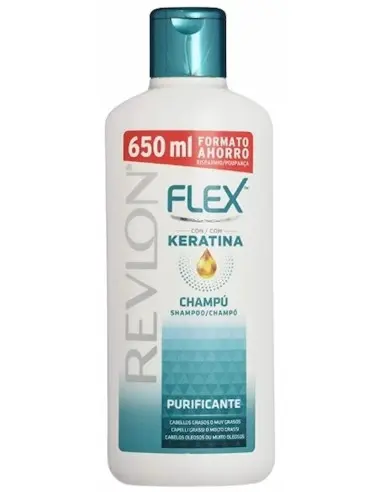 Flex Purifying Σαμπουάν Με Κερατίνη Για Πολύ Λιπαρά Μαλλιά Revlon 650ml OfSt-12788 Revlon