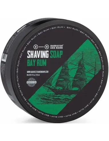 Shaving Soap Bay Rum Barrister and Mann 118ml 12810 Barrister and Mann Artisan Shaving Soap €24.00 €19.35