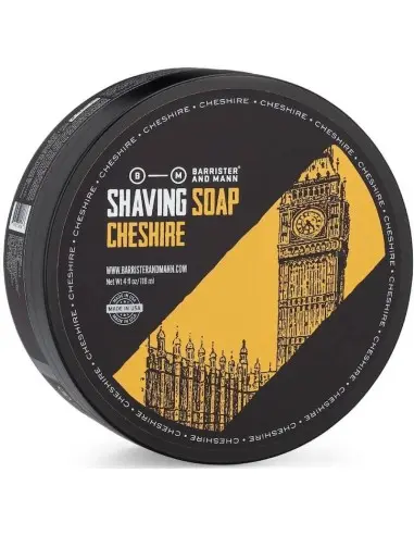 Shaving Soap Cheshire Barrister and Mann 118ml OfSt-12811 Barrister and Mann Artisan Shaving Soap €24.00 €19.35