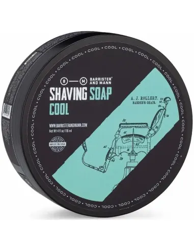 Shaving Soap Cool Barrister and Mann 118ml OfSt-12813 Barrister and Mann Artisan Shaving Soap €24.00 €19.35