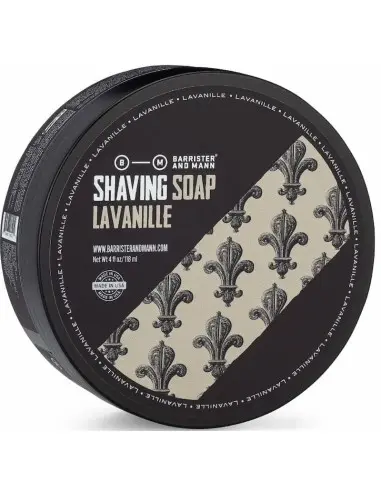 Shaving Soap Lavanille Barrister and Mann 118ml 12814 Barrister and Mann Artisan Shaving Soap €24.00 €19.35