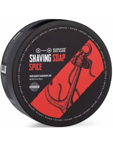 Shaving Soap Spice Barrister and Mann 118ml 12818 Barrister and Mann Artisan Shaving Soap €24.00 €19.35