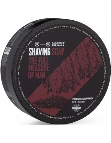 Shaving Soap The Full Measure of Man Barrister and Mann 118ml 12819 Barrister and Mann Artisan Shaving Soap €24.00 €19.35