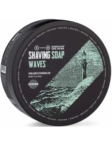 Shaving Soap Waves Barrister and Mann 118ml 12820 Barrister and Mann Artisan Shaving Soap €24.00 €19.35