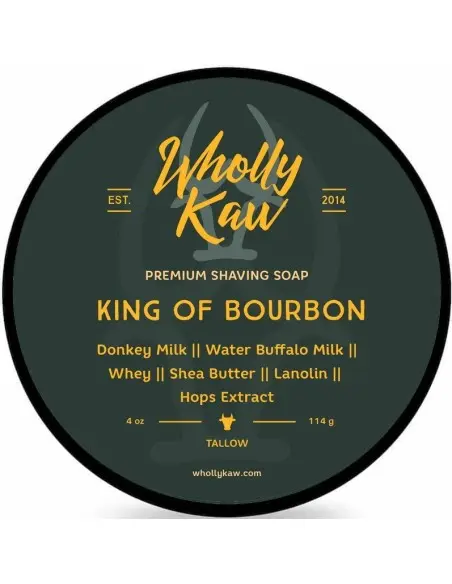 Shaving Soap King of Bourbon Wholly Kaw 114gr OfSt-12855 Wholly Kaw Artisan Shaving Soap €28.00 €22.58