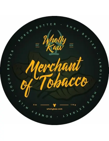 Σαπούνι Ξυρίσματος Merchant of Tobacco Wholly Kaw 114gr 12856 Wholly Kaw