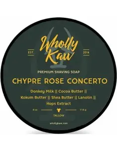 Σαπούνι Ξυρίσματος Chypre Rose Concerto Wholly Kaw 114gr 2887 Wholly Kaw