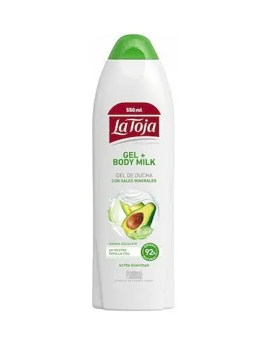 Gel & Body Milk Shower Cream La Toja 550ml 12953 La Toja Bath & Shower Gel €4.50 product_reduction_percent€3.63