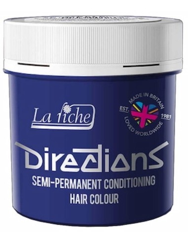 Semi Permanent Hair Colour Neon Blue La Riche Directions 88ml 12942 La Riche Directions HairChalk €6.94 product_reduction_per...