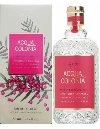 Eau De Cologne Spray Acqua Colonia Pink Pepper & Grapefruit 4711 50ml 12965 No4711