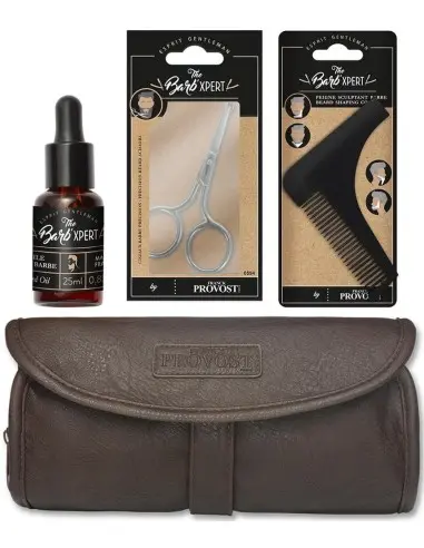 Beard Oil 25ml & Toilet Bag & Beard Scissors & Beard Shaping Comb The Barb Xpert OfSt-12998 The Barb' Xpert For Men €29.70 €2...