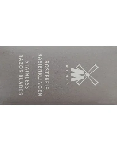 Muhle Double-Edged Safety Razor Blades (10 Blades/Pack)