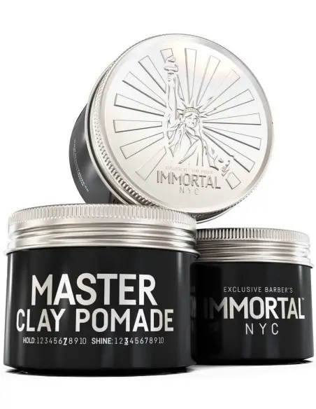 Hair Master Clay Pomade Immortal NYC 100ml 13013 Immortal NYC Clay Pomade €14.00 €11.29