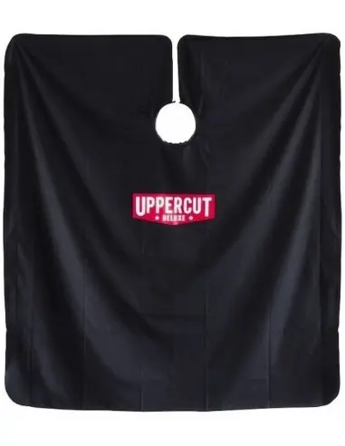 Μπέρτα Κουρέματος Μαύρη 143x128cm Uppercut Deluxe 13017 Uppercut