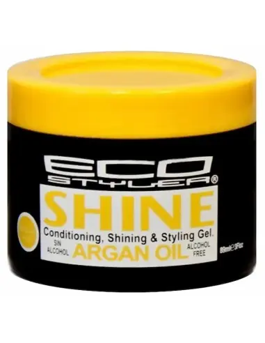 Styling Gel Eco Style Shine Gel Argan Oil 89ml 13029 Eco Style Medium Gel €8.90 €7.18