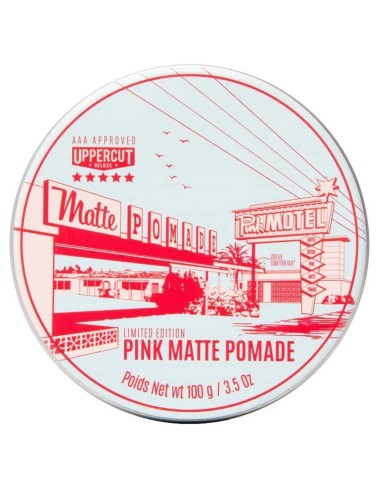 Ροζ Πομάδα Μαλλιών με Ματ Αποτέλεσμα Uppercut 100gr 13038 Uppercut Matte Pomade €22.94 -25%€18.50
