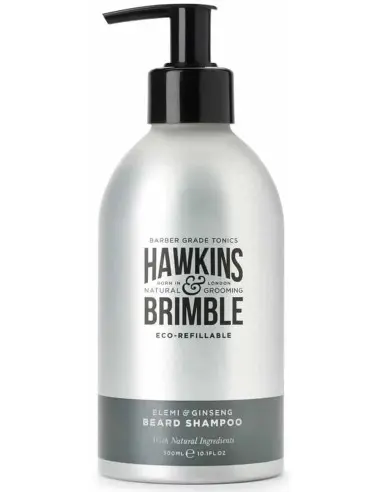 Beard Shampoo Elemi & Ginseng Hawkins And Brimble 300ml 13047 Hawkins And Brimble Beard Shampoo €15.90 -10%€12.82