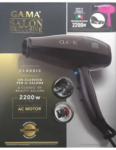 Hair Dryer Gama Classic SH-2515 Fuchsia 2200W 13051 Gama Hair Dryers €59.90 €48.30