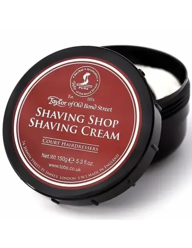 Shaving Cream Shaving Shop Taylor Of Old Bond Street 150gr 13090 Taylor Of Old Bond Street Shaving Creams €18.95 -10%€15.28