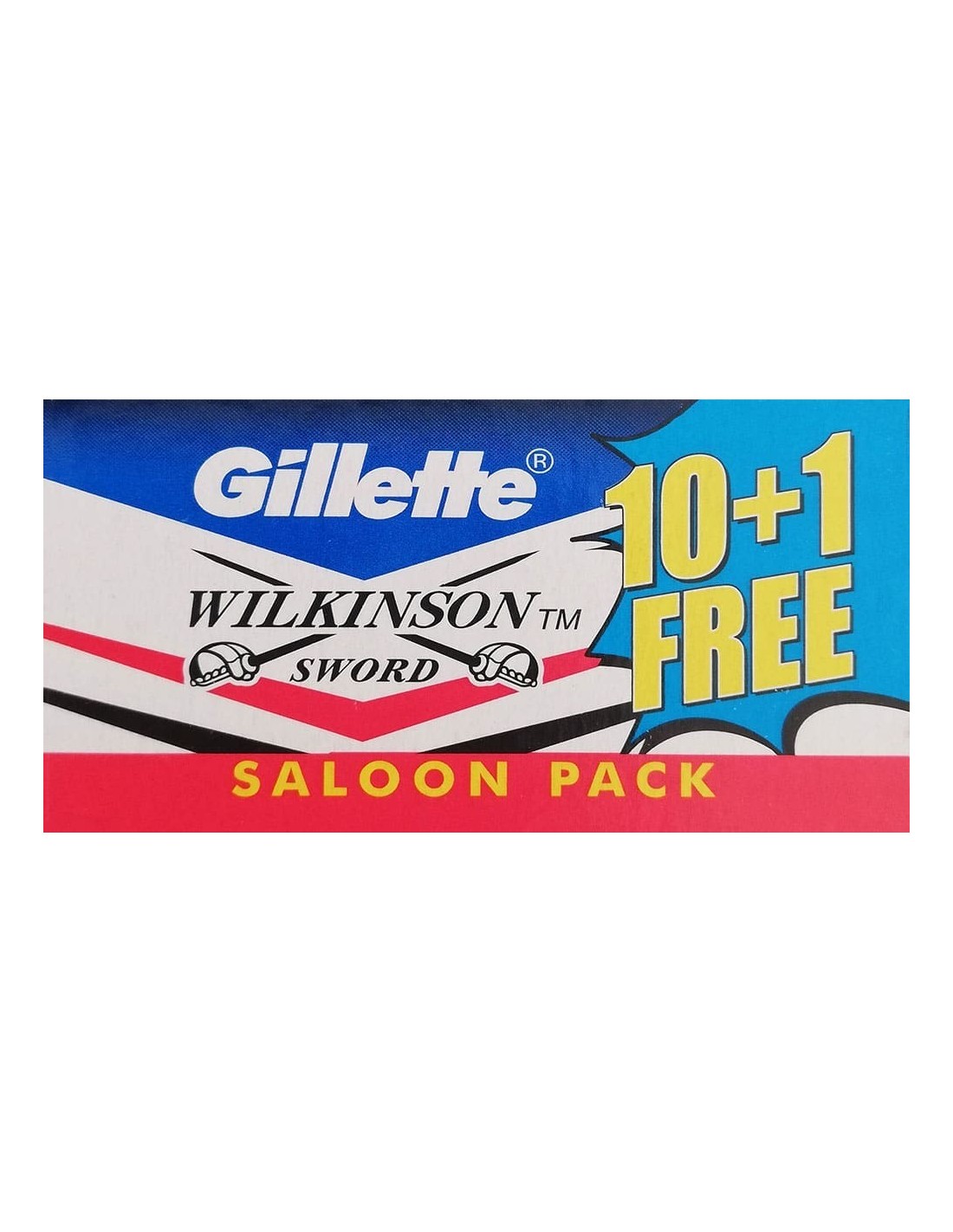 Gillette Wilkinson Sword Saloon Pack 10+1 Blades Hairmaker.Gr