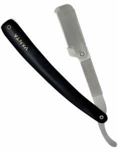 Vanta shavette RA112 Black Sliding With Half Blade 