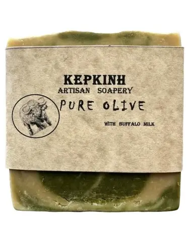 KERKINH Pure Olive Artisan Buffalo Milk Bath Soap Bar 150gr 13143 KERKINH Soap €6.00 €4.84