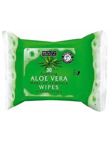 Facial Wipes With Aloe Vera & Hyaluronic Acid Beauty Formulas 30 Pieces 13149 Beauty Formulas For the face €4.90 €3.95