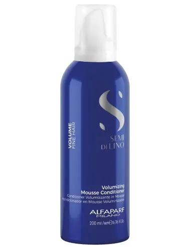 Μαλακτικό Μους Μαλλιών για Όγκο Semi di Lino Alfaparf Milano 200ml 13180 Bright Professional Hair